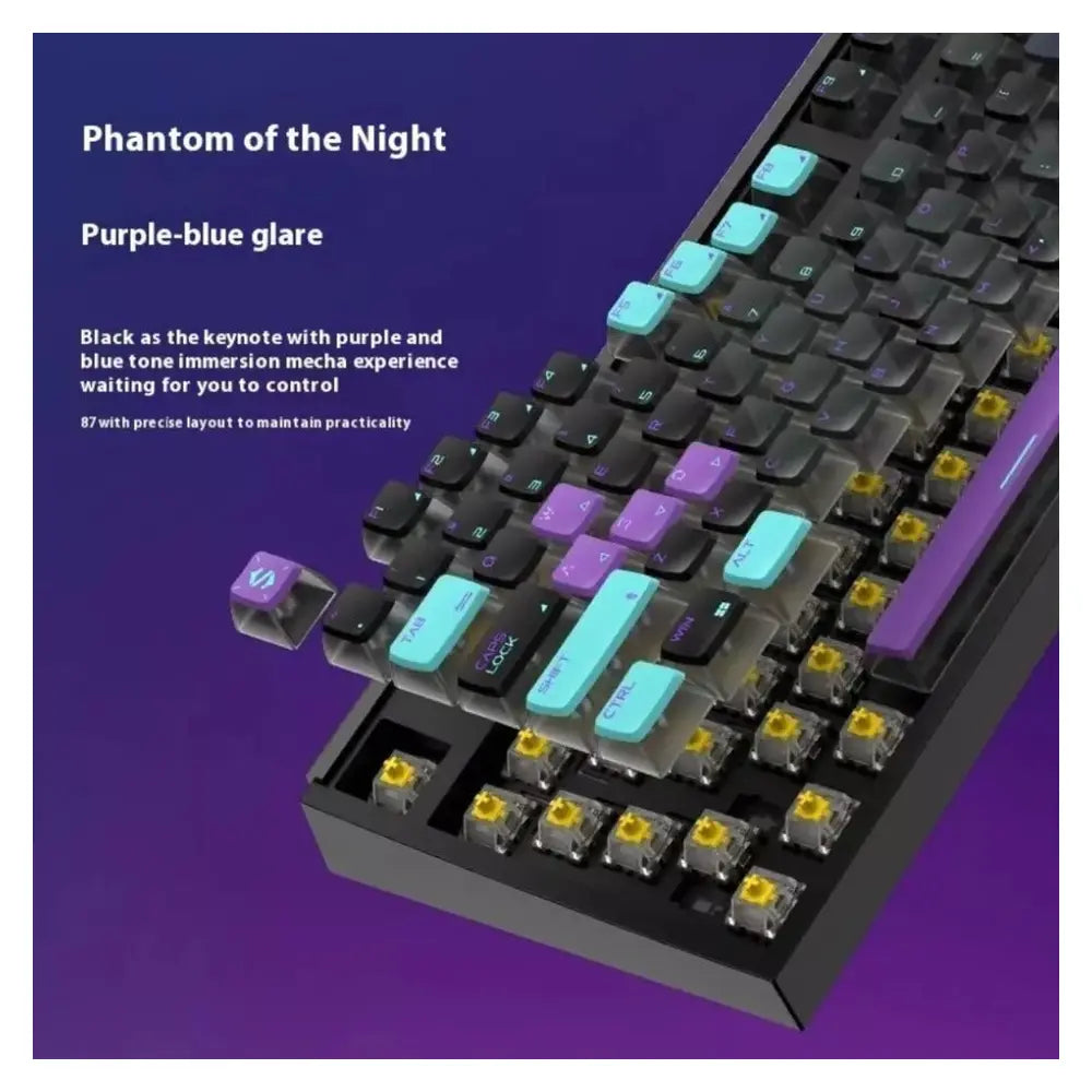 Black Shark Wireless Gaming Keyboard with Gasket Design