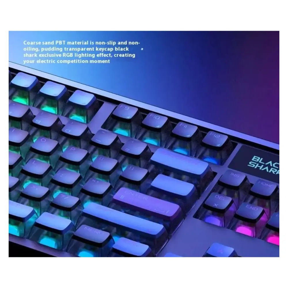 Black Shark Wireless Gaming Keyboard with Gasket Design