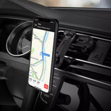 Car Holder Hoco CA68 Sagittarius Series Double Air Outlet Magnetic - Saleshubstore