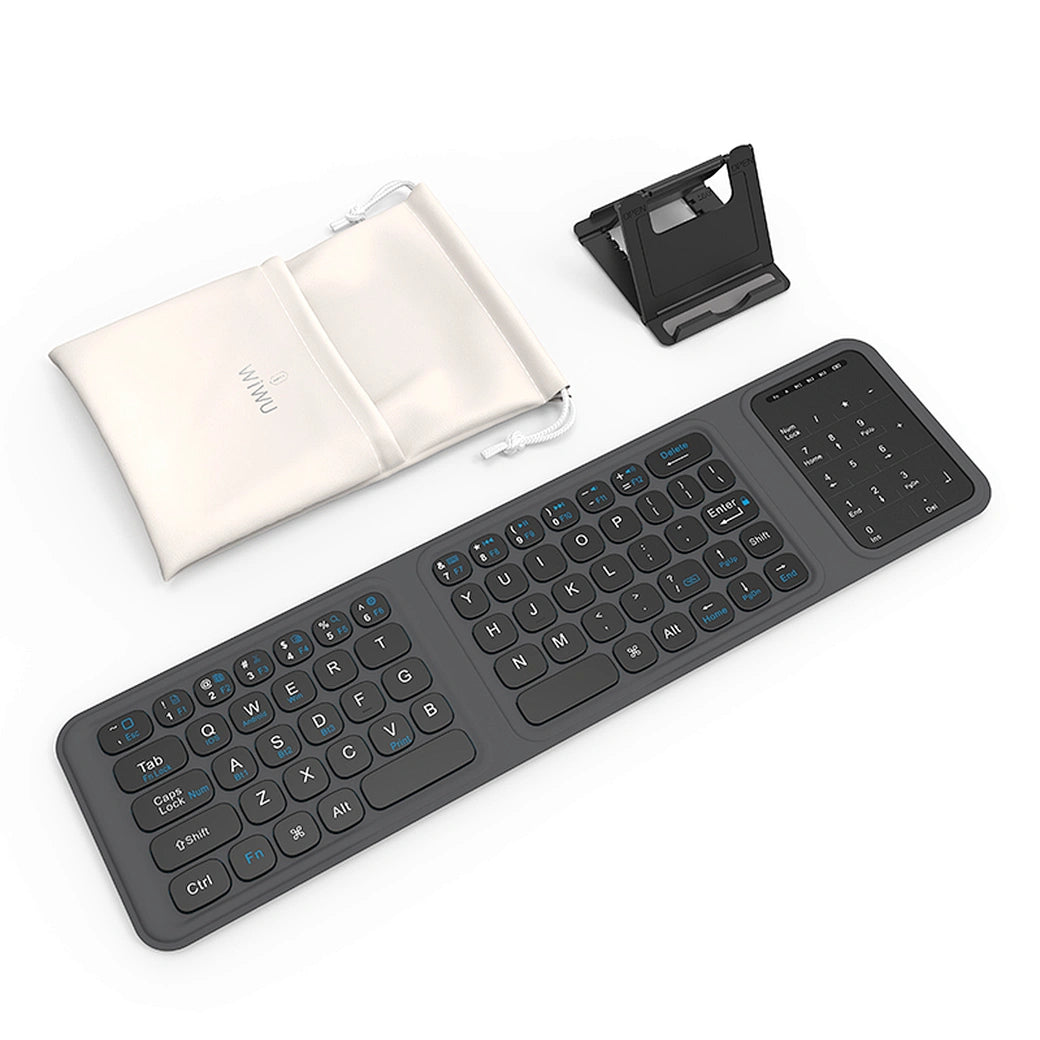 WiWU FMK-05 Foldable Bluetooth Keyboard – Ultra-Portable Wireless Typing