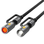 Acefast J4 USB-C Charging Data Cable 60W – LED Light Cable with Cigarette Lighter Plug