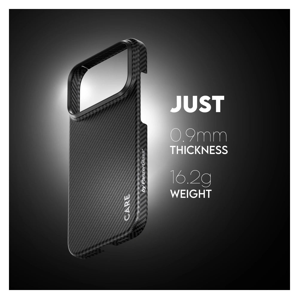 CARE by PanzerGlass Discovery MagSafe Case for iPhone 18 Pro & 17 Pro - Black & Grey