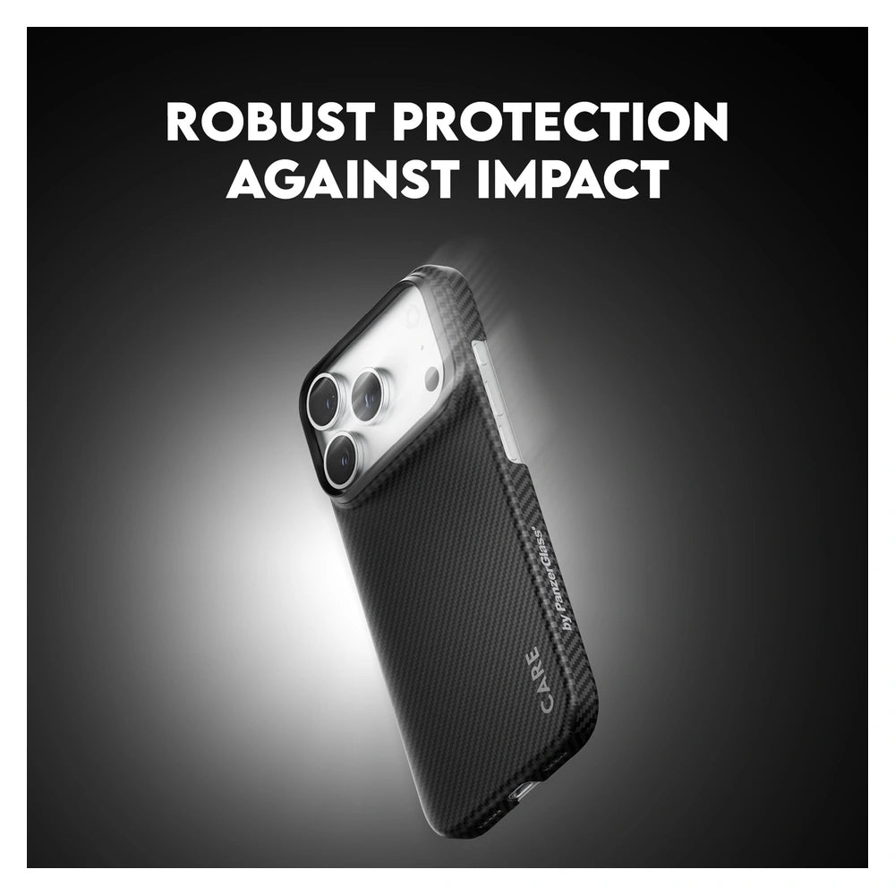 CARE by PanzerGlass Discovery MagSafe Case for iPhone 18 Pro & 17 Pro - Black & Grey
