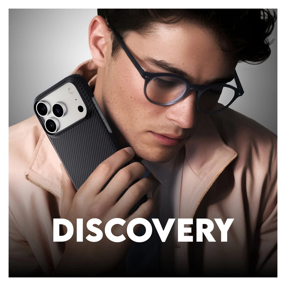 CARE by PanzerGlass Discovery MagSafe Case for iPhone 18 Pro & 17 Pro - Black & Grey