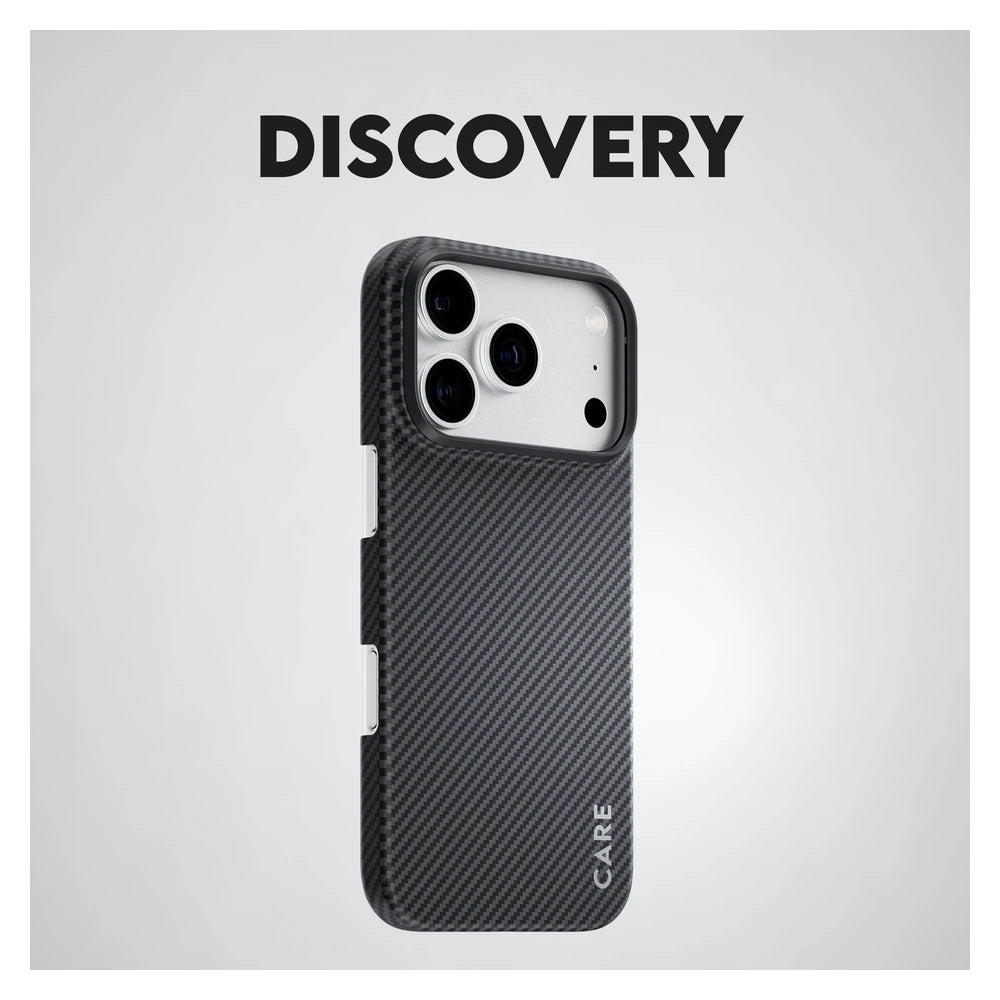 CARE by PanzerGlass Discovery MagSafe Case for iPhone 18 Pro & 17 Pro - Black & Grey