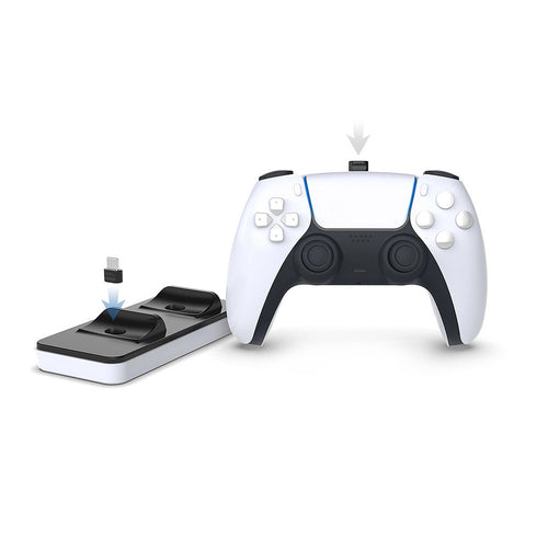 DOBE Dual Charging Dock Station for PlayStation 5 Controllers – Type-C Fast Charging Stand