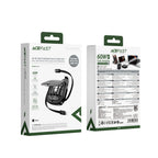 Acefast J3 Multifunctional Travel Set with Retractable Charging Data Cable – Black