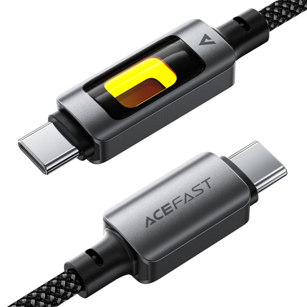 Acefast C21-03 USB-C to USB-C 60W Fast Charging Cable – Durable Type-C Data & Power Cable