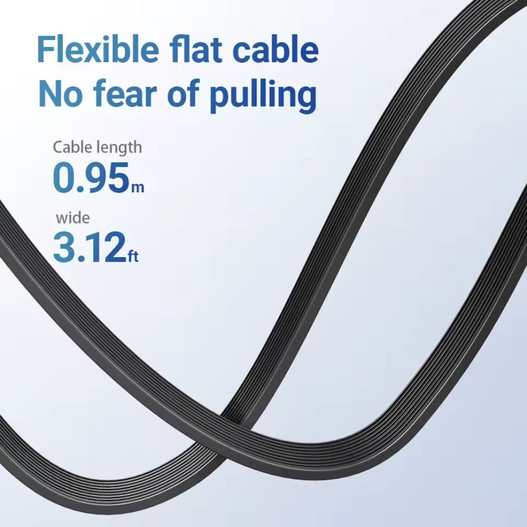 Acefast J3 Multifunctional Travel Set with Retractable Charging Data Cable – Black