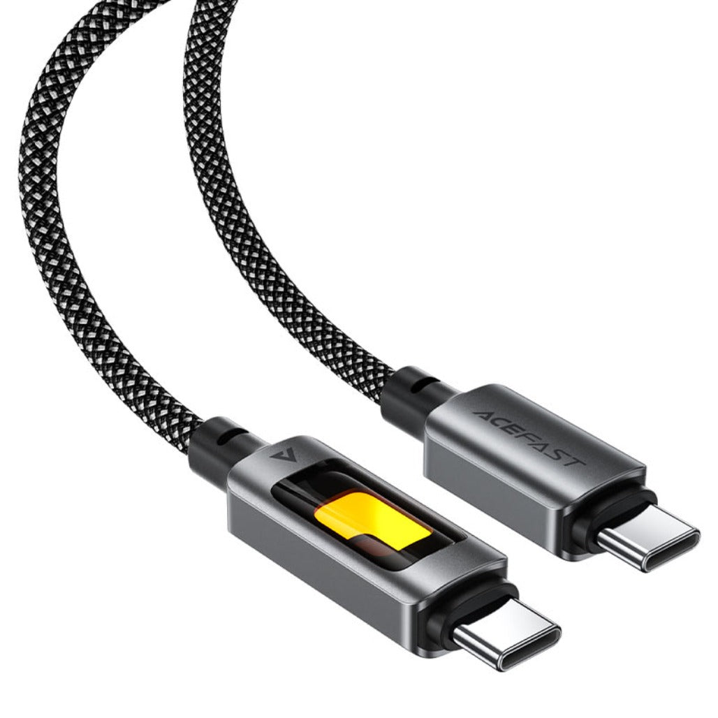 Acefast C21-03 USB-C to USB-C 60W Fast Charging Cable – Durable Type-C Data & Power Cable
