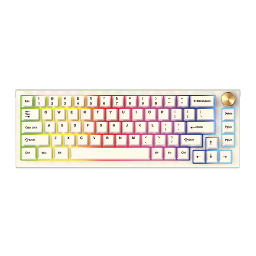 Fantech MAXFIT67 MK858 tri-mode in White