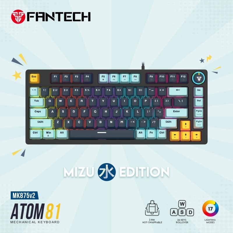 Fantech ATOM81 MK875V2 MIZU Edition view 1