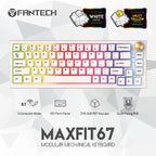 Fantech MAXFIT67 MK858 tri-mode view 6