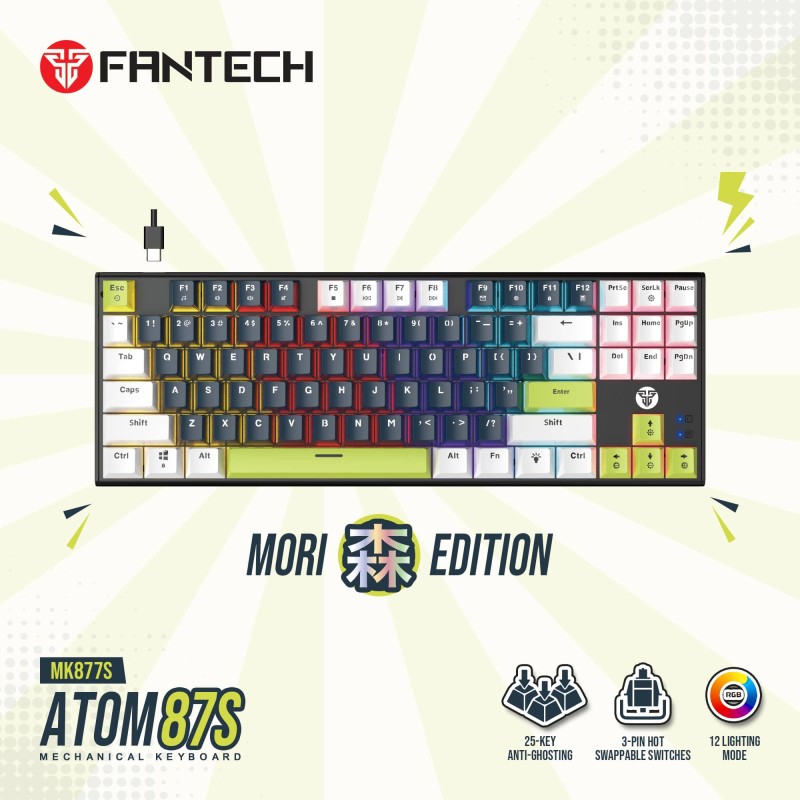 Fantech ATOM87S MK877S MORI Edition view 1