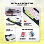 Fantech ATOM87S MK877S MORI Edition view 2