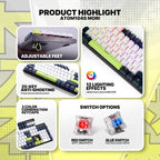 Fantech ATOM104S MK878S MORI Edition view 2