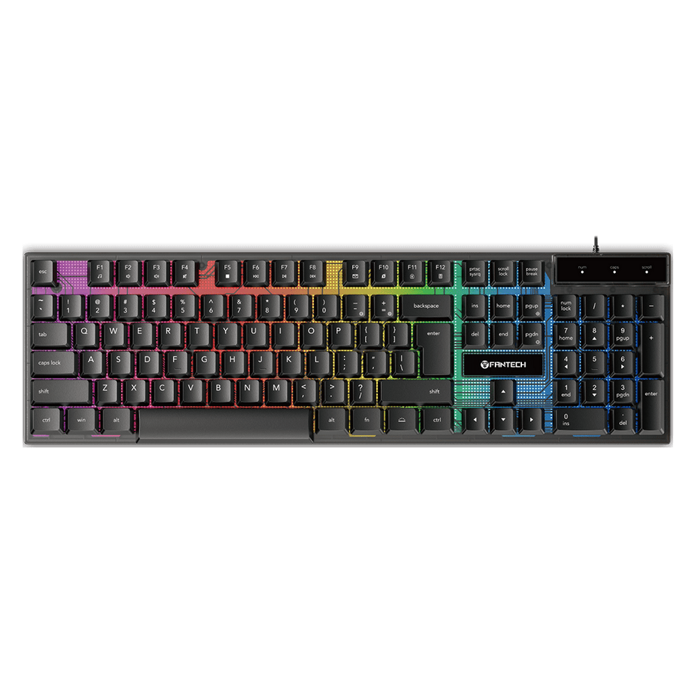 Fantech Shikari S K515S wired RGB keyboard in Black