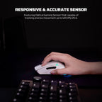 Fantech Crypto II WG7V2 wireless gaming mouse view