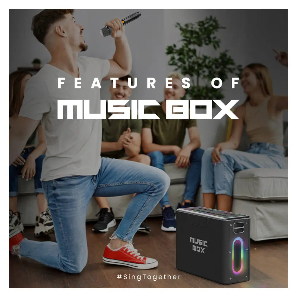 HiFuture MusicBox 100W Karaoke Speaker