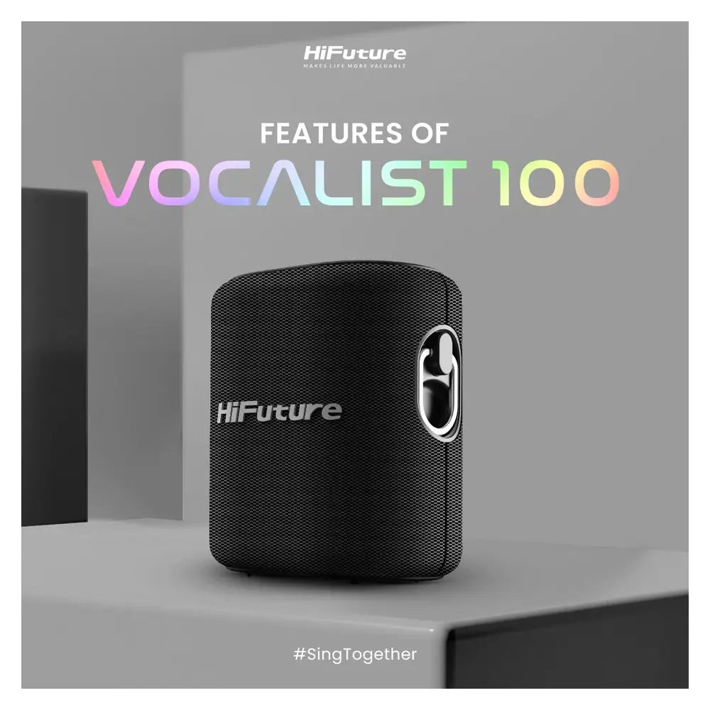 HiFuture Vocalist 100 Portable Karaoke Speaker