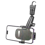 Hoco H17 Waves Rear View Mirror Car Phone Holder – Dual Axis Adjustable Design for All Smartphone - Saleshubstore