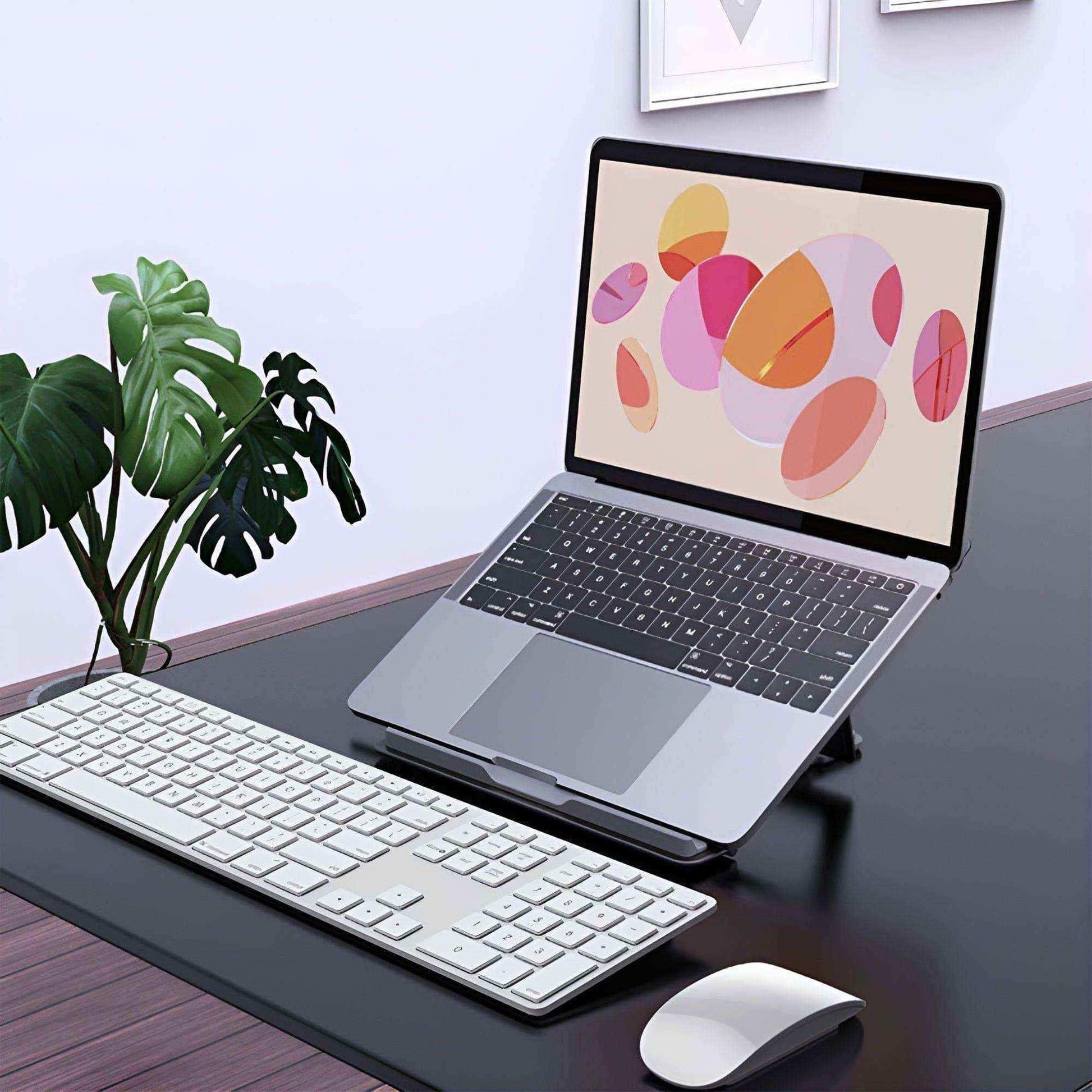 Hoco PH37 Foldable Laptop Stand Aluminum Alloy With Angle Adjustment - Saleshubstore