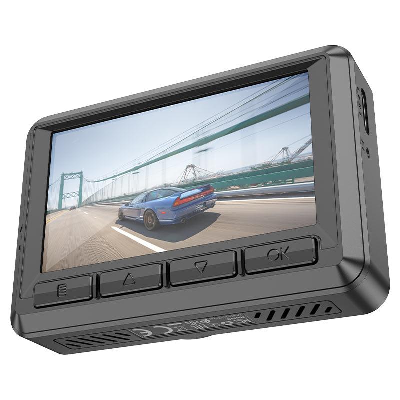 Hoco Dash cam “DV3” Dual Channel Driving Recorder - Saleshubstore