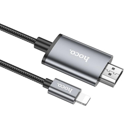 Hoco Cable “UA27” Lightning to HDMI / Type-C to HDMI - Saleshubstore