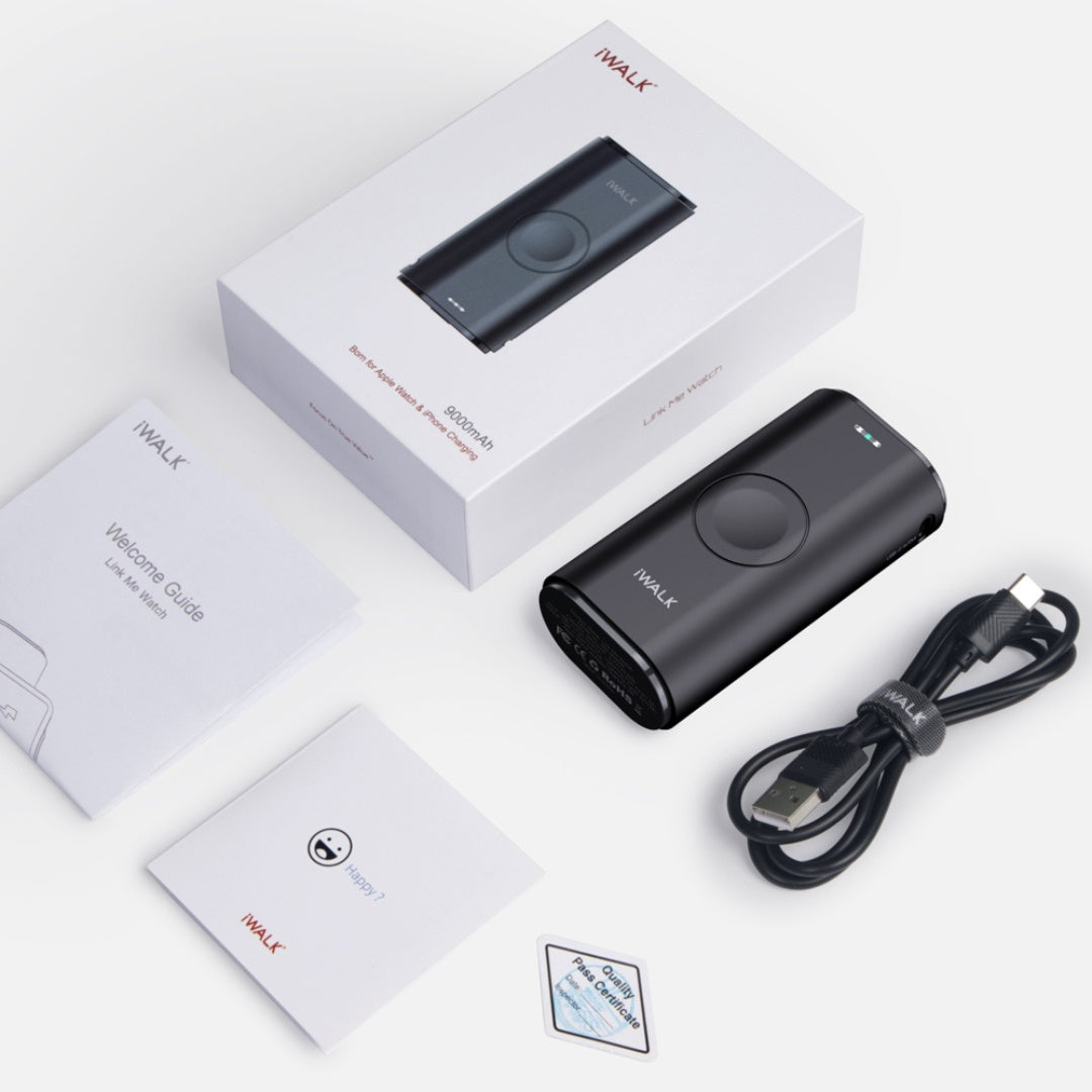 iWalk Power Bank & Apple Watch Charger 9000mAh