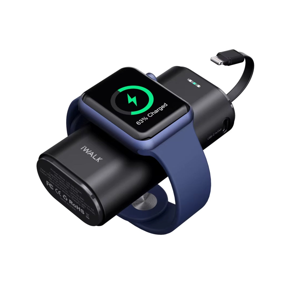 iWalk Power Bank & Apple Watch Charger 9000mAh
