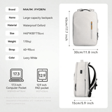 Mark Ryden Urbanity 20L Waterproof Scratch Resistant Laptop Bag with USB Port for 17.3" - Saleshubstore