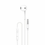 Porodo Mono Earphone 3.5mm Aux Connector - White - additional official image