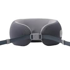 Green Lion Ergonomic Neck Pillow with Built-In Massager – Relaxation & Support (Gray)