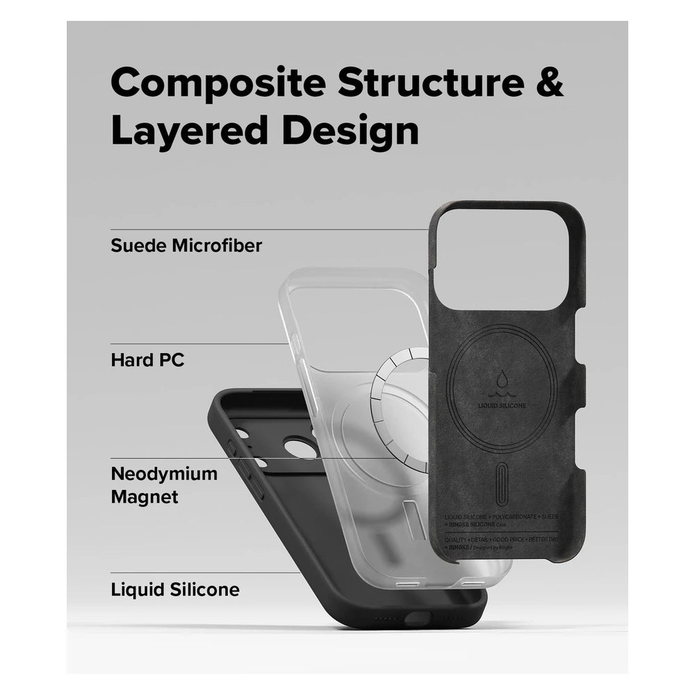Ringke iPhone 17 Pro / Pro Max Silicone Magnetic Case