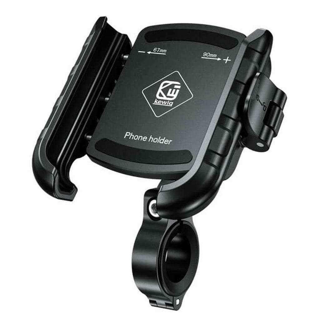 Kewig Motorcycle Phone Holder Fixed on Steering Wheel/Mirror - Saleshubstore