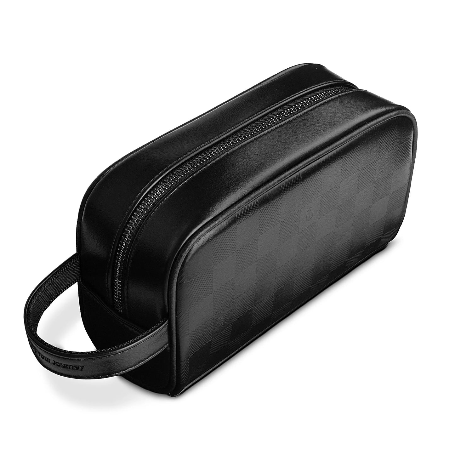 WIWU Phantom Fingerprint Lock Pouch – Secure Travel Organizer (Black)