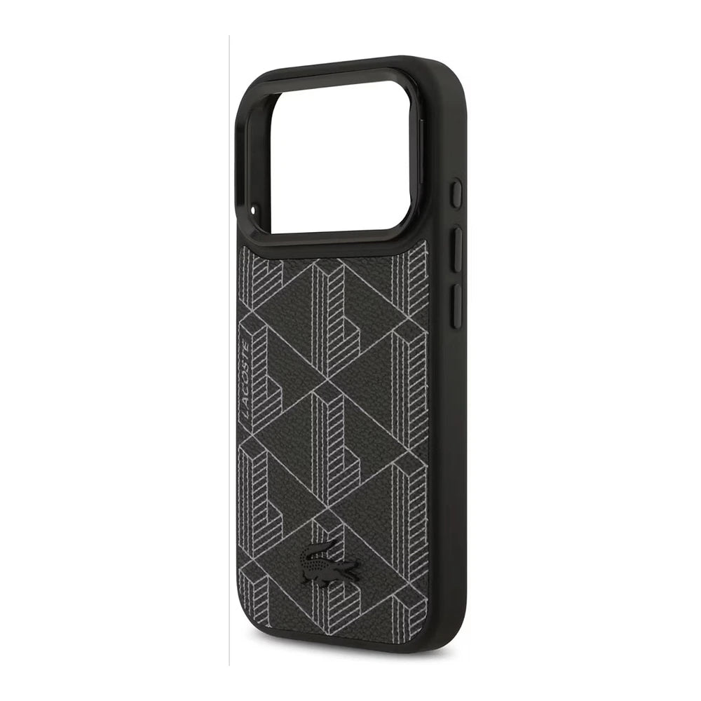 Lacoste MagSafe Nomogramme Camera Stand Case – Black