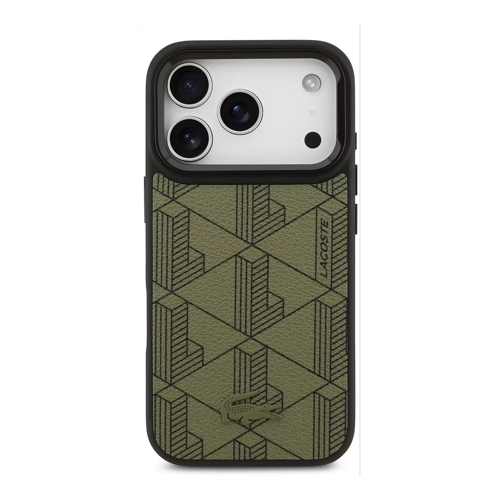 Lacoste MagSafe Nomogramme Camera Stand Case – Green