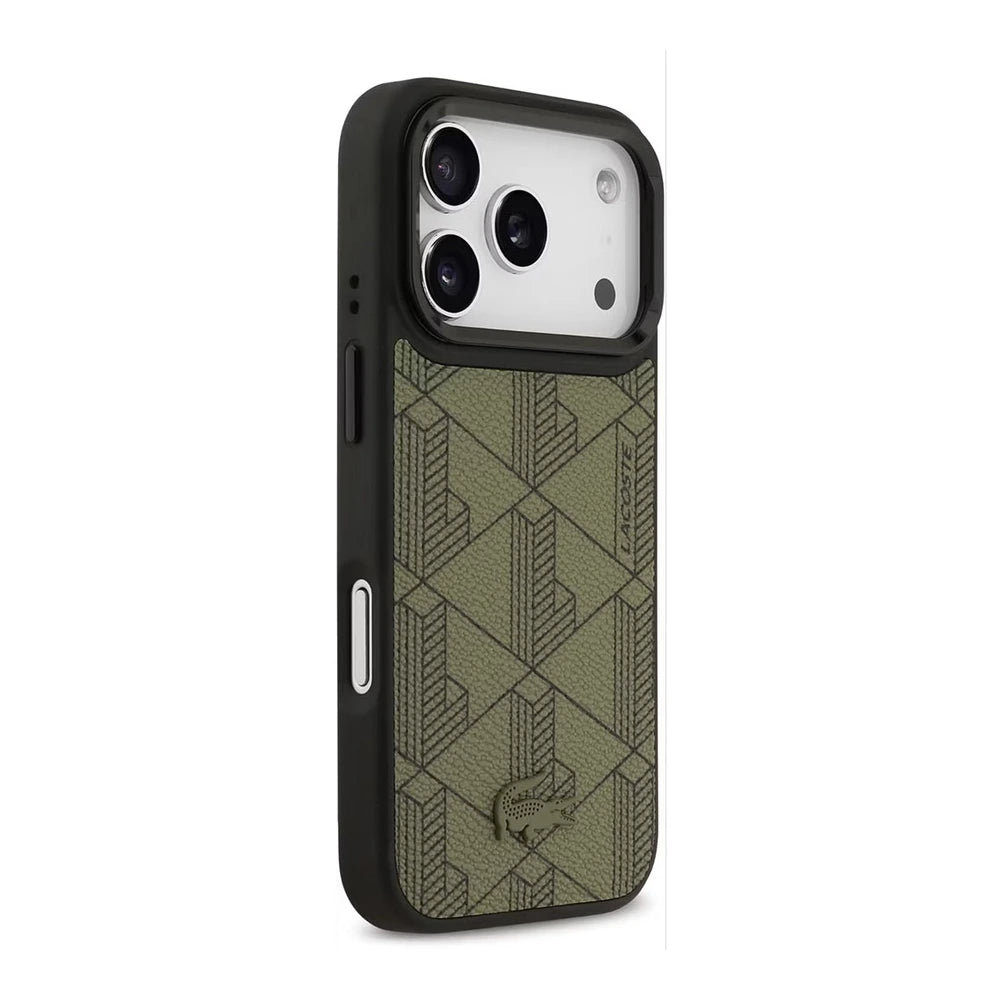Lacoste MagSafe Nomogramme Camera Stand Case – Green