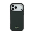 Lacoste MagSafe Petit Piqué Case – iPhone 17 Pro / 18 Pro Dark Green