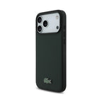 Lacoste MagSafe Petit Piqué Case – iPhone 17 Pro / 18 Pro Dark Green