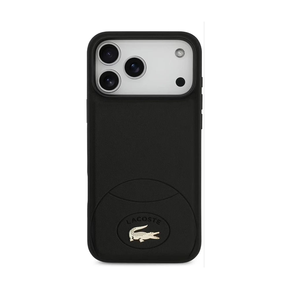 Lacoste MagSafe PU Leather Bliss Case – iPhone 17 Pro Max / 18 Pro Max