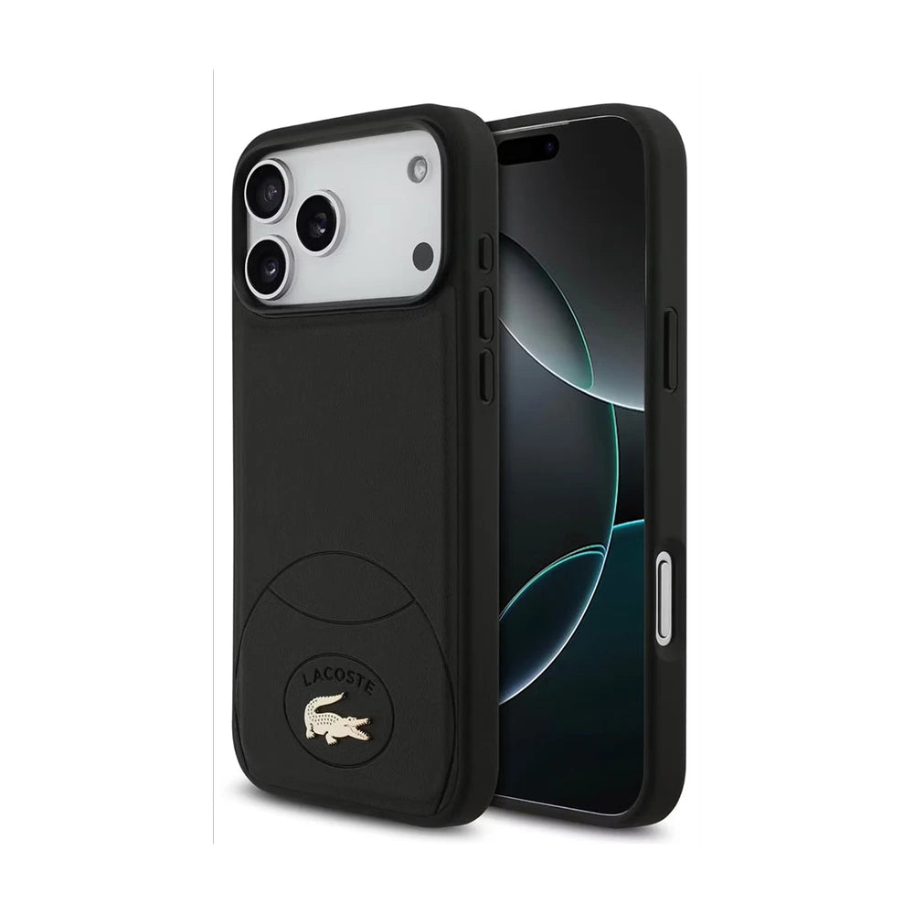 Lacoste MagSafe PU Leather Bliss Case – iPhone 17 Pro Max / 18 Pro Max
