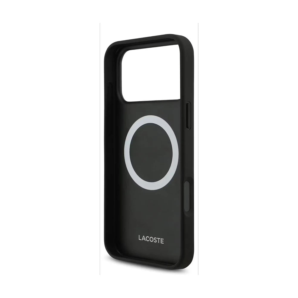 Lacoste MagSafe PU Leather Bliss Case – iPhone 17 Pro Max / 18 Pro Max