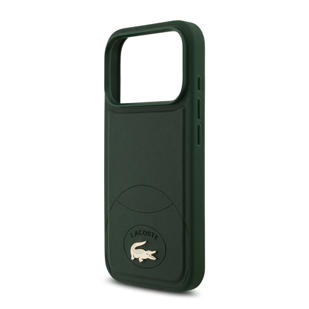 Lacoste MagSafe PU Leather Bliss Case – iPhone 17 Pro Max / 18 Pro Max