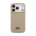 Lacoste MagSafe PU Leather Hard Case – Taupe