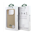 Lacoste MagSafe PU Leather Hard Case – Taupe