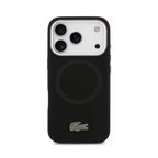 Lacoste MagSafe Silicone Case with Metal Logo – iPhone 17 Pro / Pro Max
