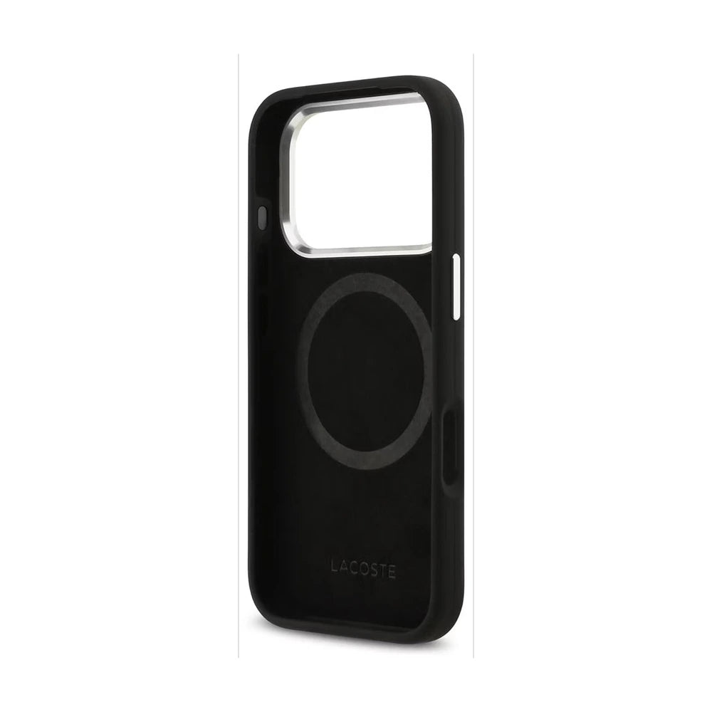 Lacoste MagSafe Silicone Case with Metal Logo – iPhone 17 Pro / Pro Max