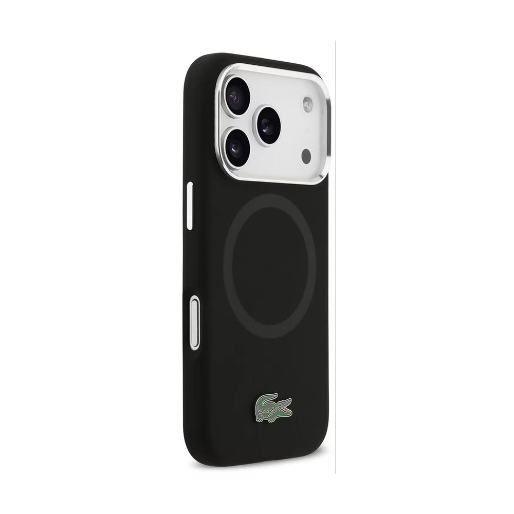 Lacoste MagSafe Silicone Case with Metal Logo – iPhone 17 Pro / Pro Max